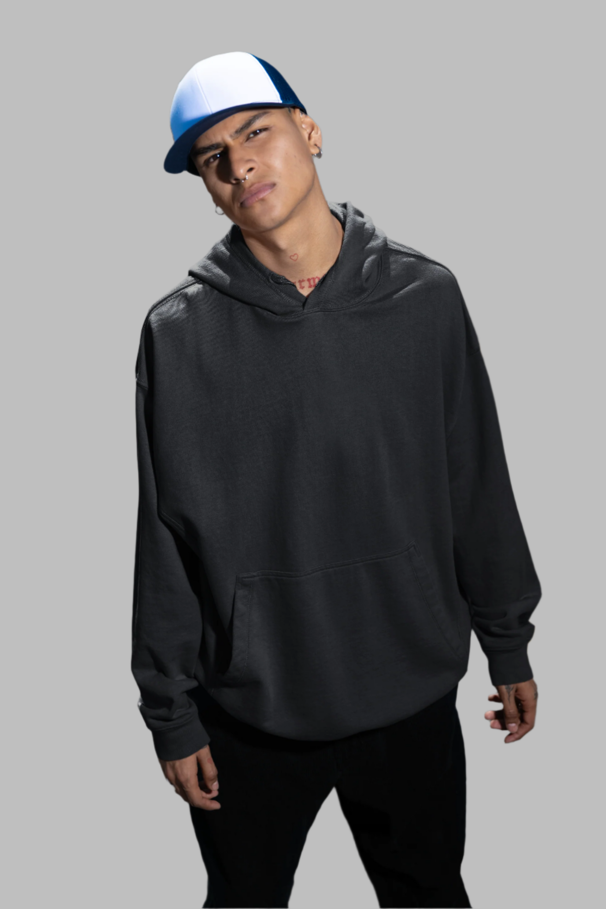Black - Oversized Hoodie