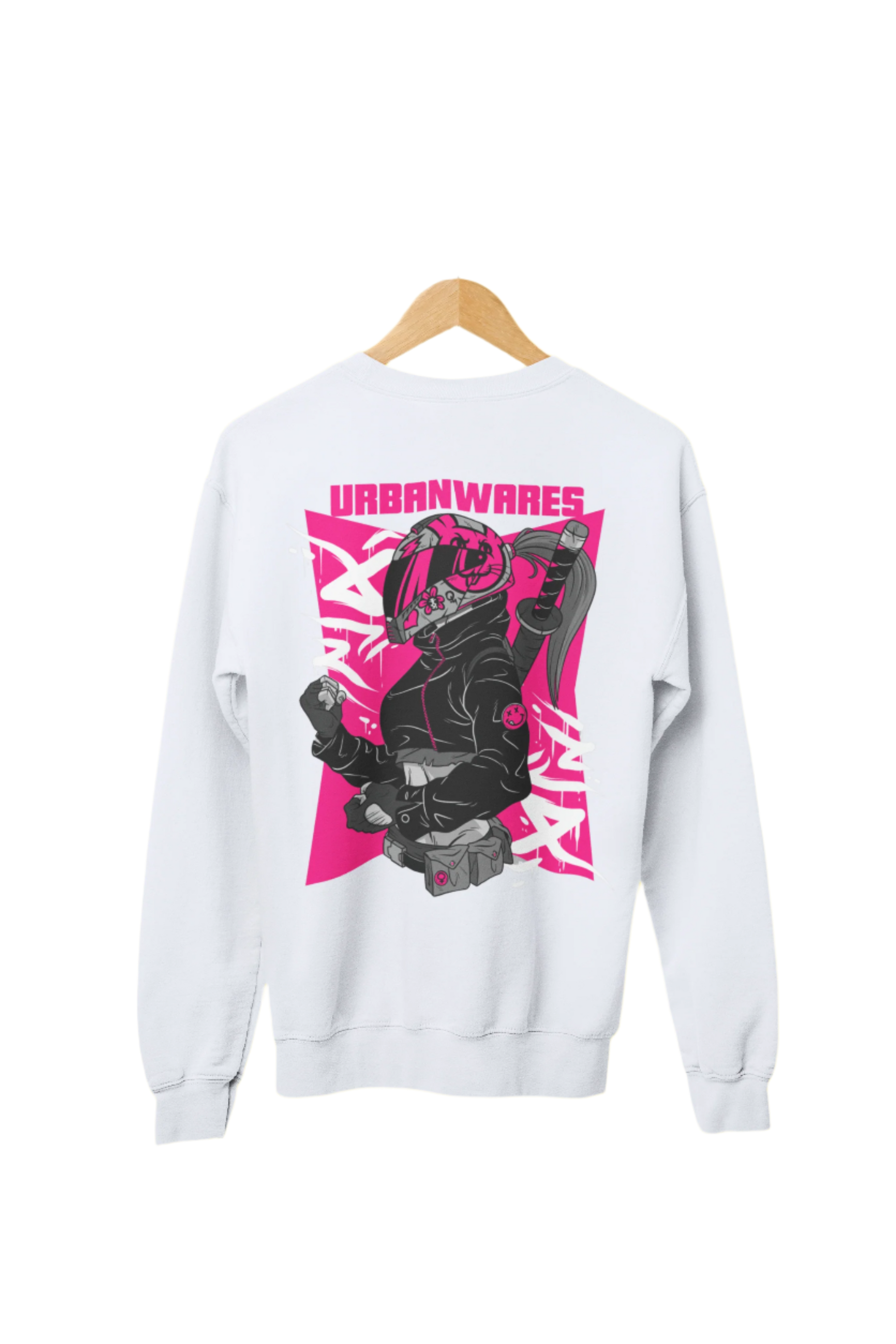 Helmet Warrior - Oversized Sweatshirt