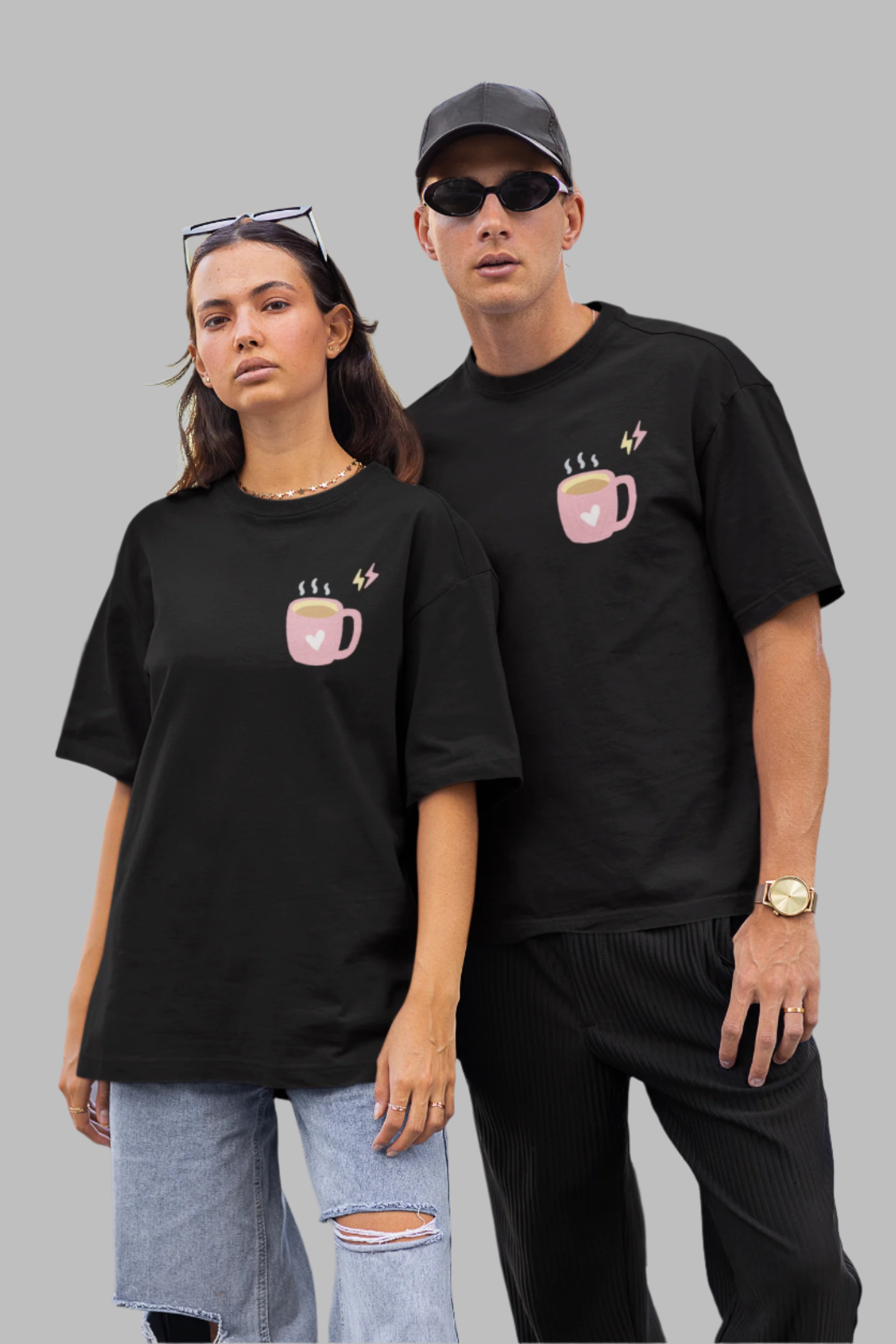 Coffee - Premium Oversized T-Shirt
