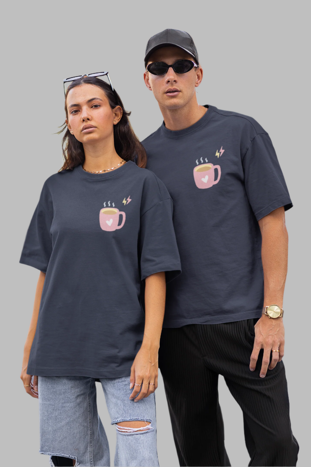 Coffee - Premium Oversized T-Shirt