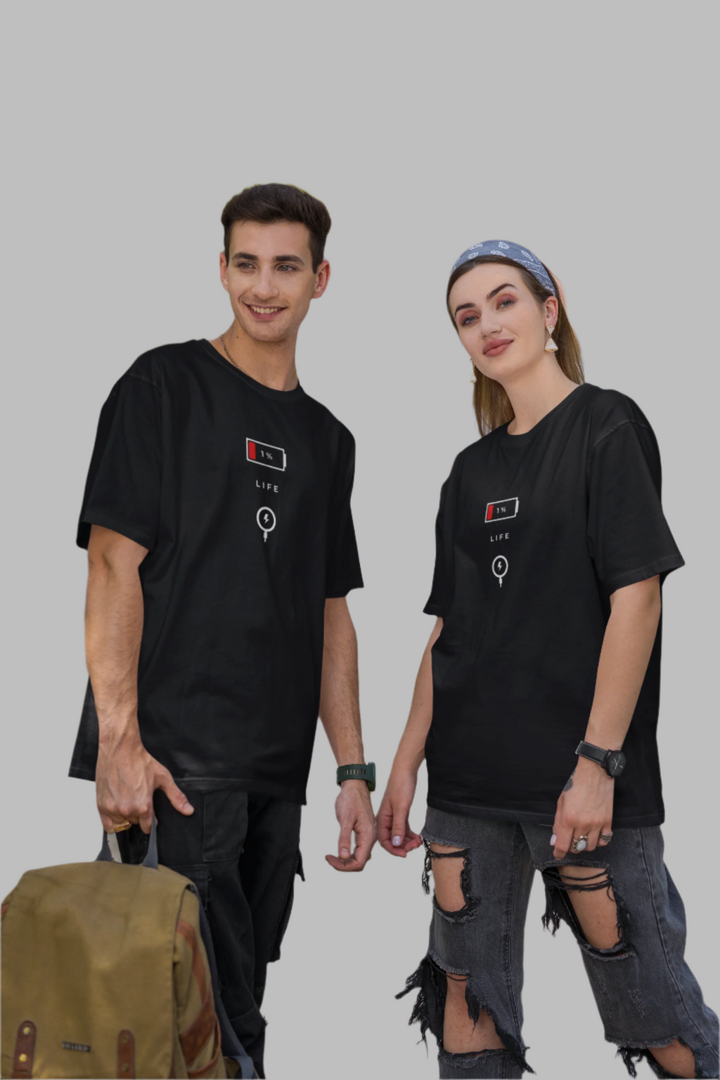 1% Life - Classic Oversized T-Shirt