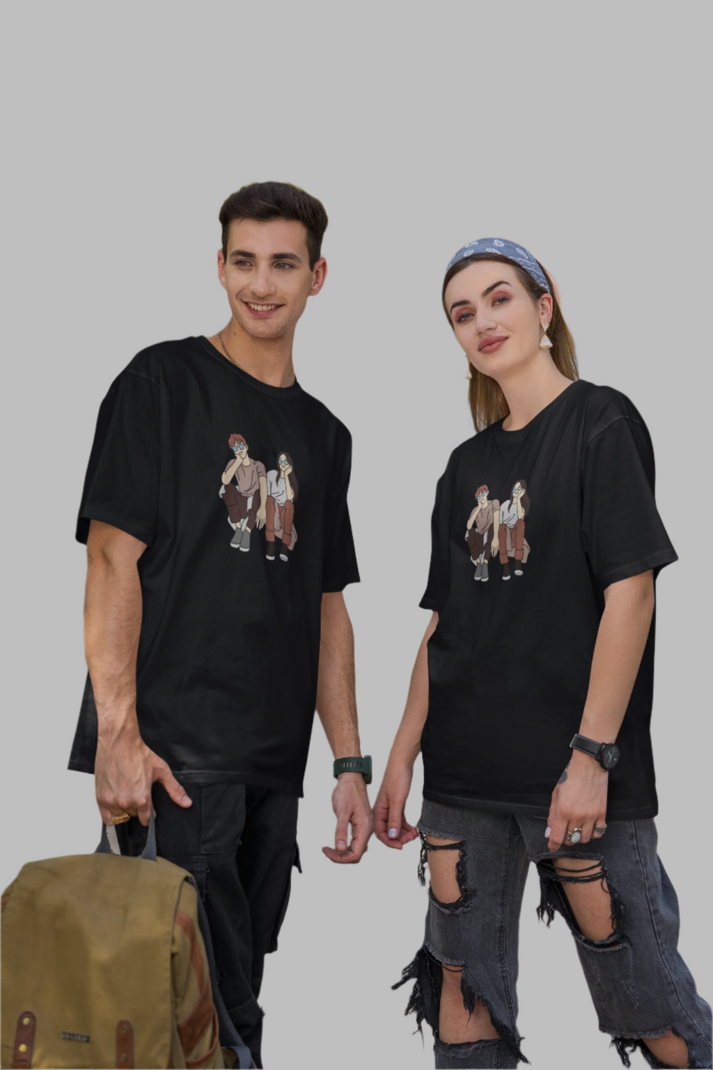 Couple - Classic Oversized T-Shirt