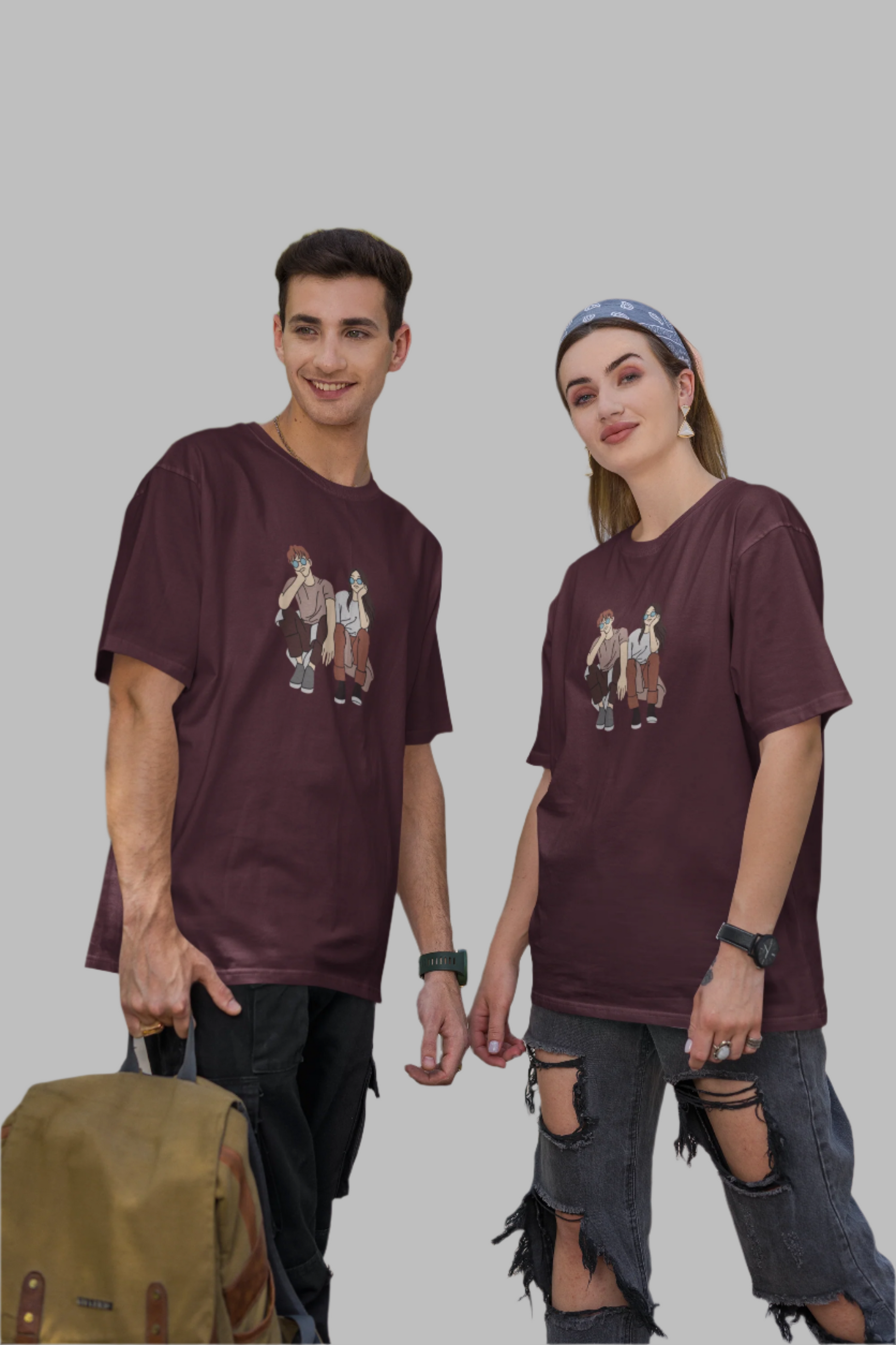 Couple - Classic Oversized T-Shirt