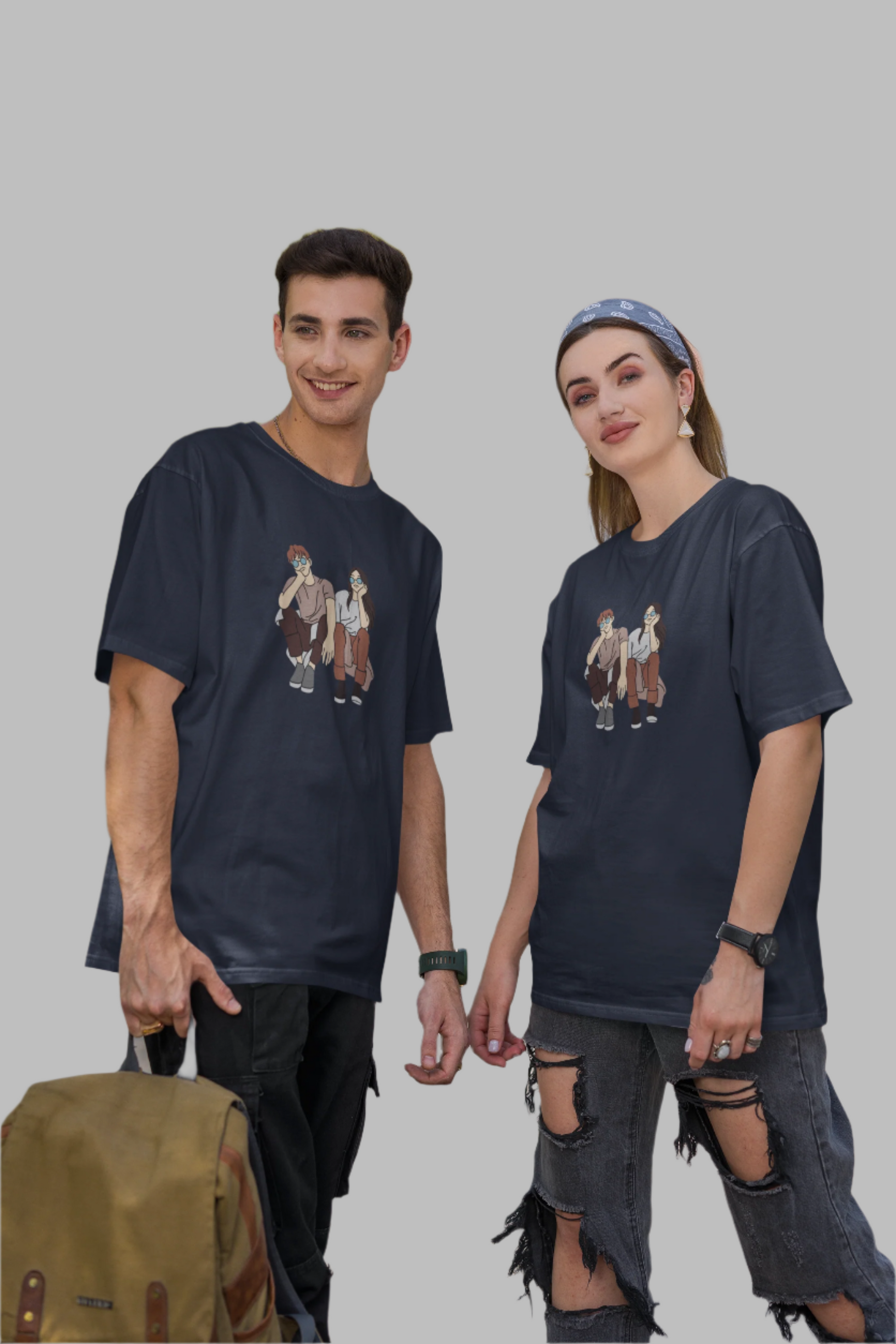 Couple - Classic Oversized T-Shirt
