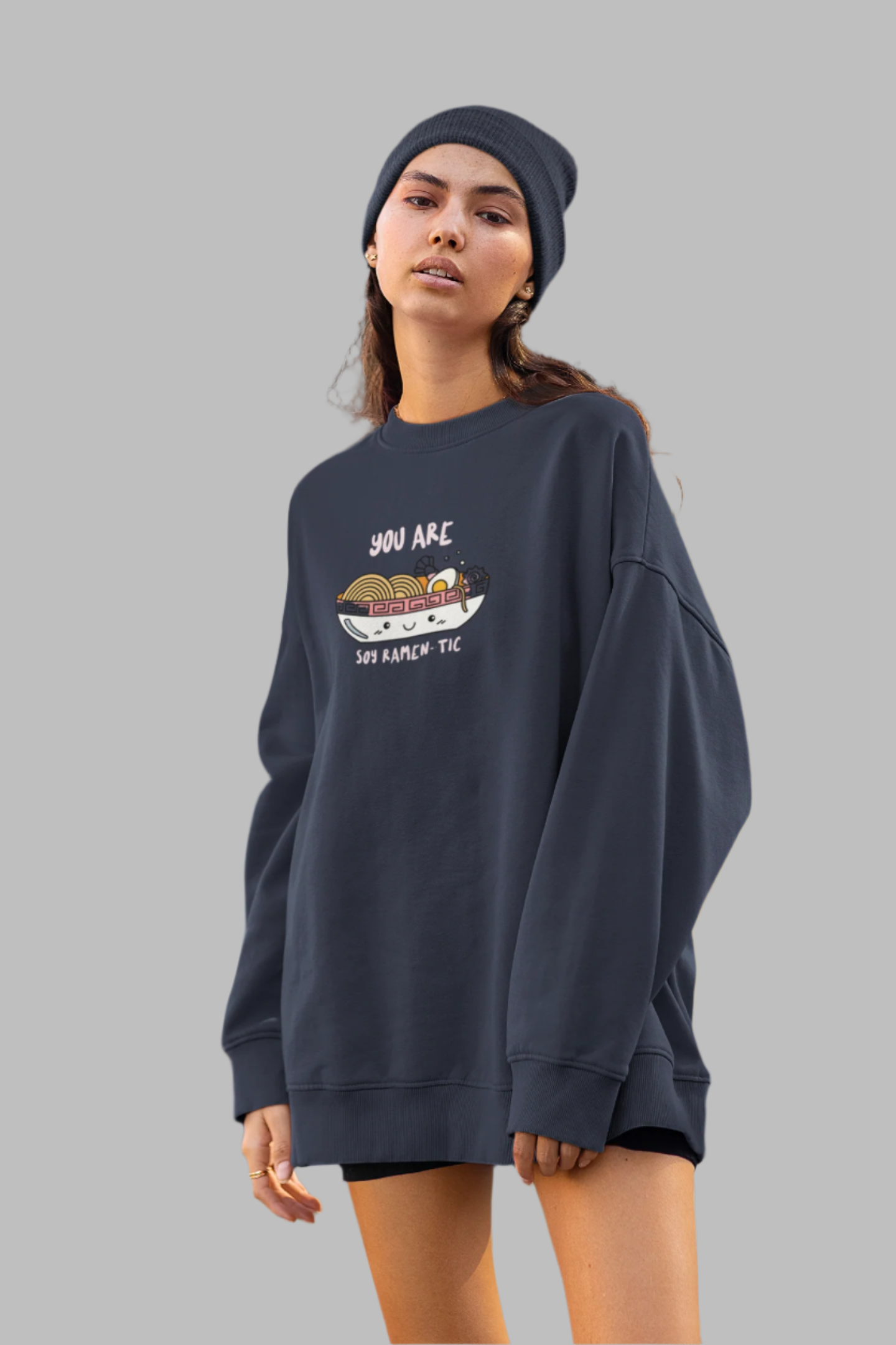 You Are Soy Ramen-tic - Oversized Sweatshirt