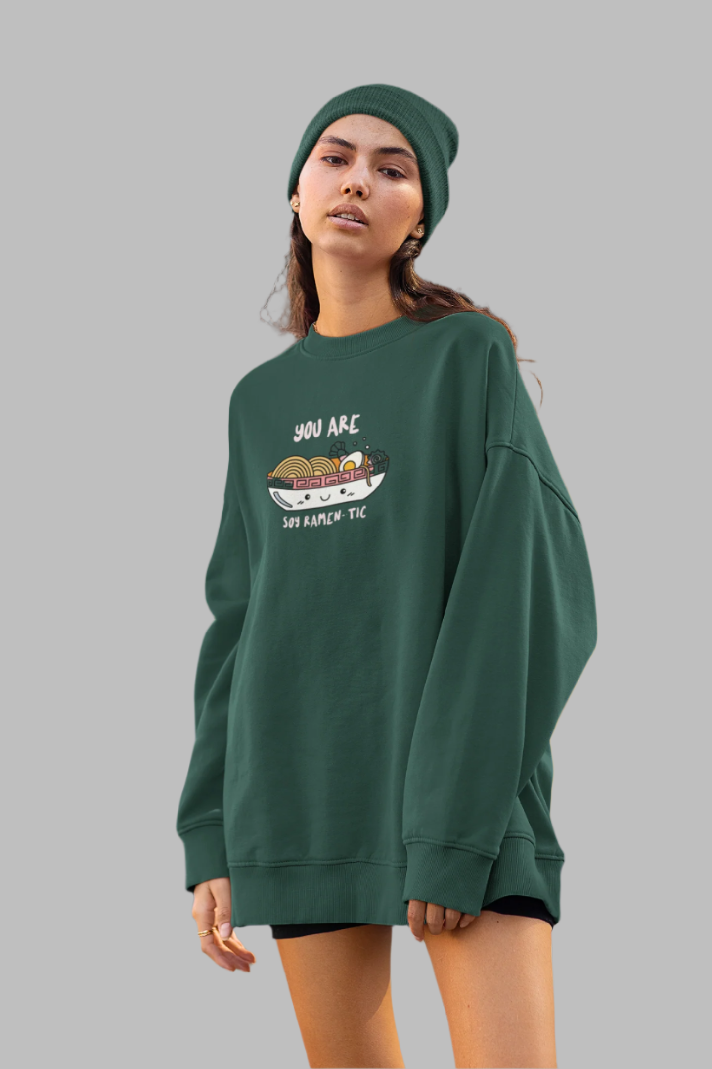 You Are Soy Ramen-tic - Oversized Sweatshirt