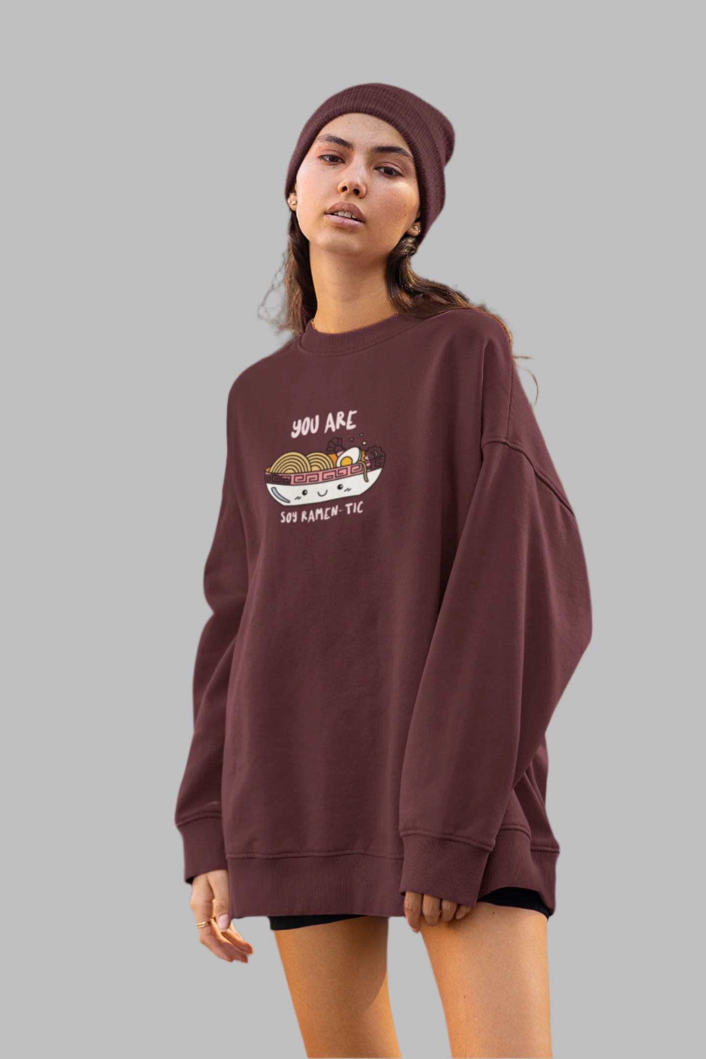 You Are Soy Ramen-tic - Oversized Sweatshirt