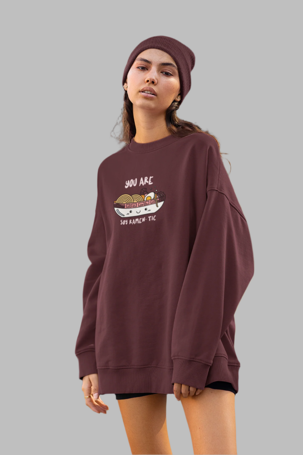 You Are Soy Ramen-tic - Oversized Sweatshirt