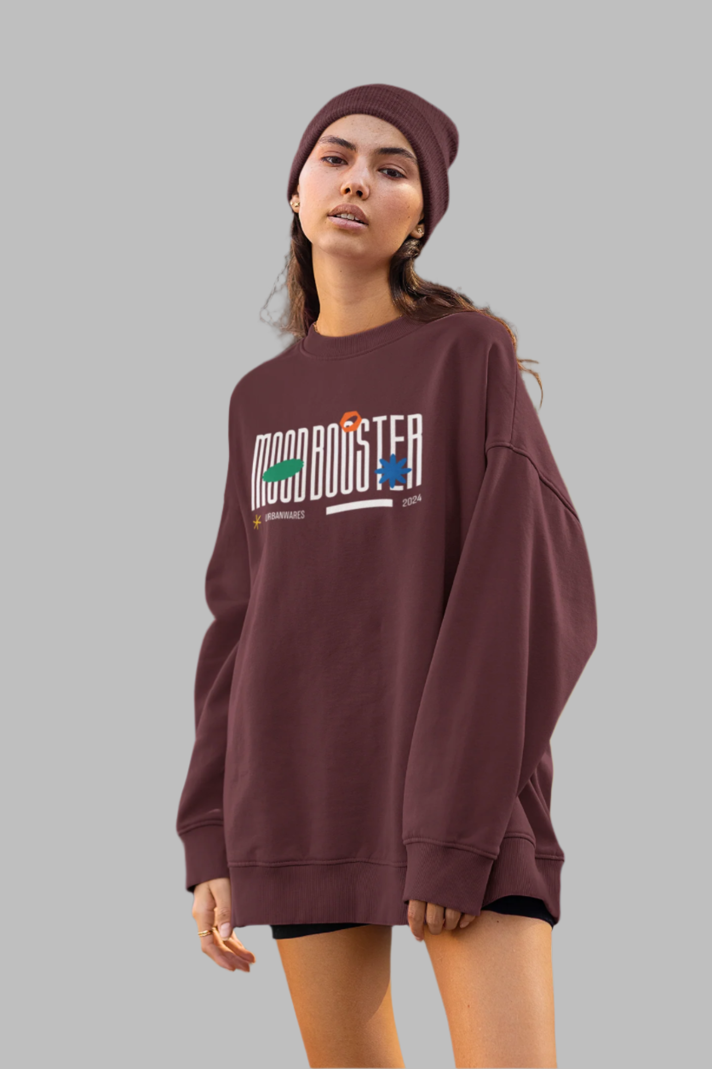Mood Booster - Oversized Sweatshirt
