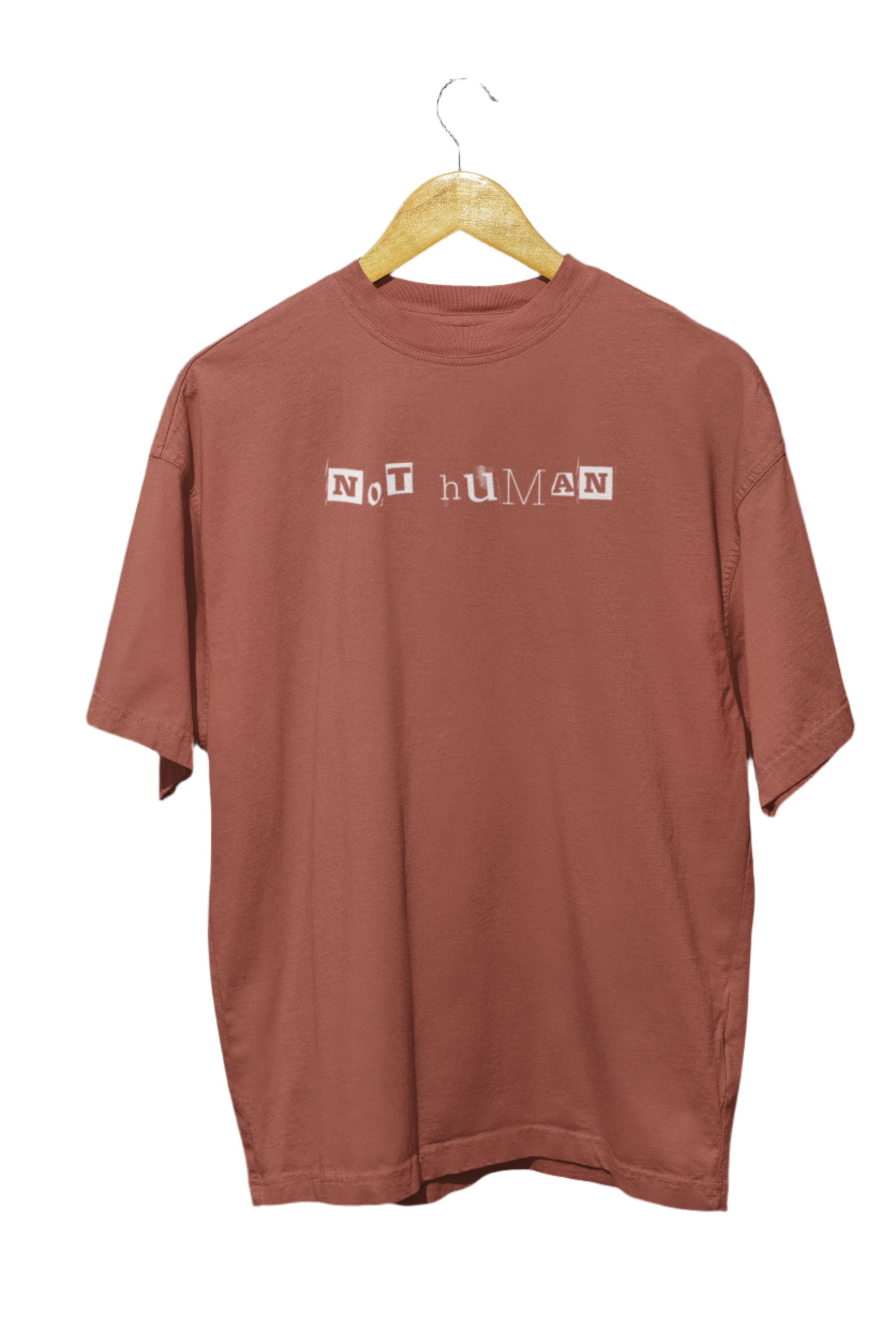 Not Human - Classic Oversized T-Shirt