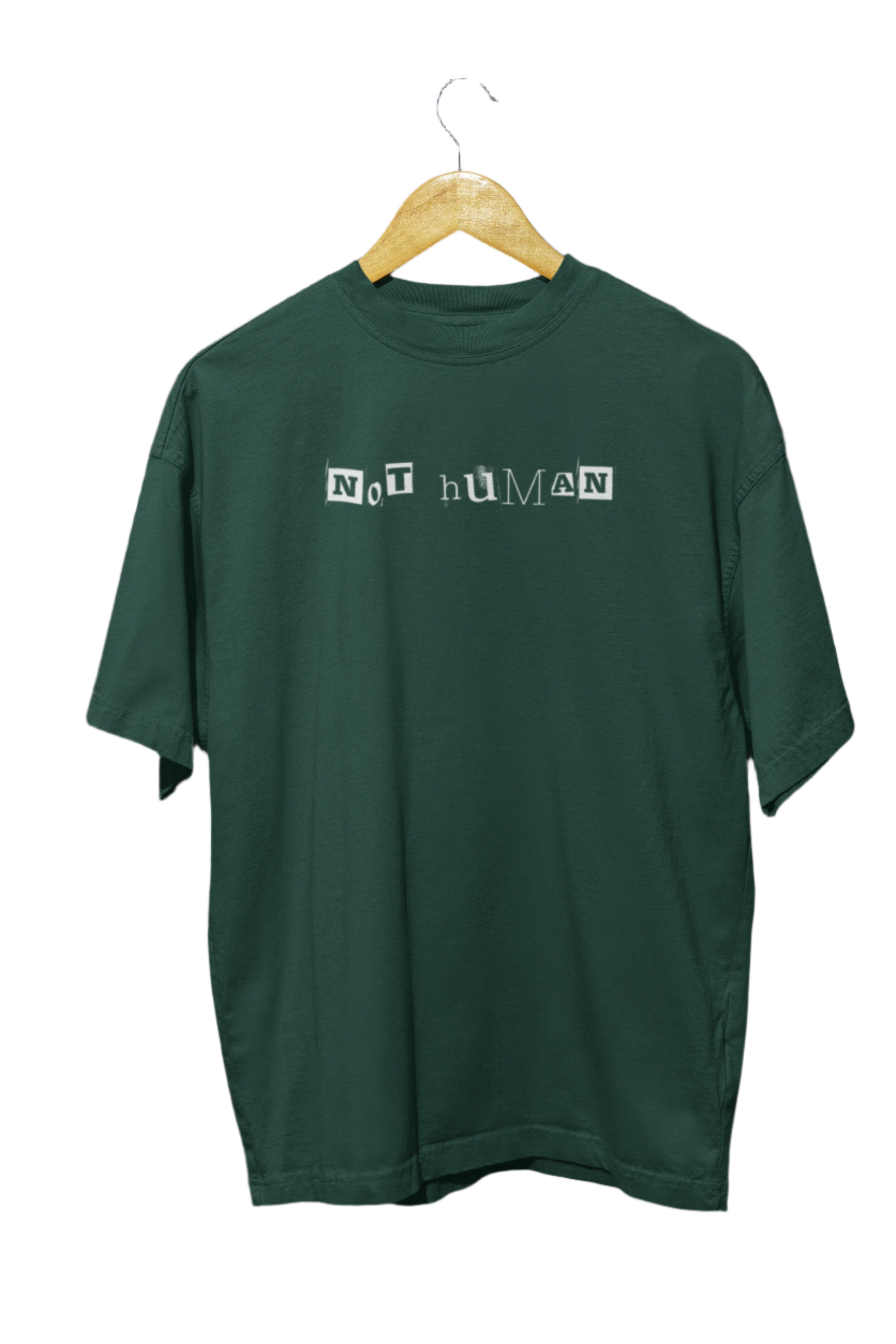 Not Human - Classic Oversized T-Shirt