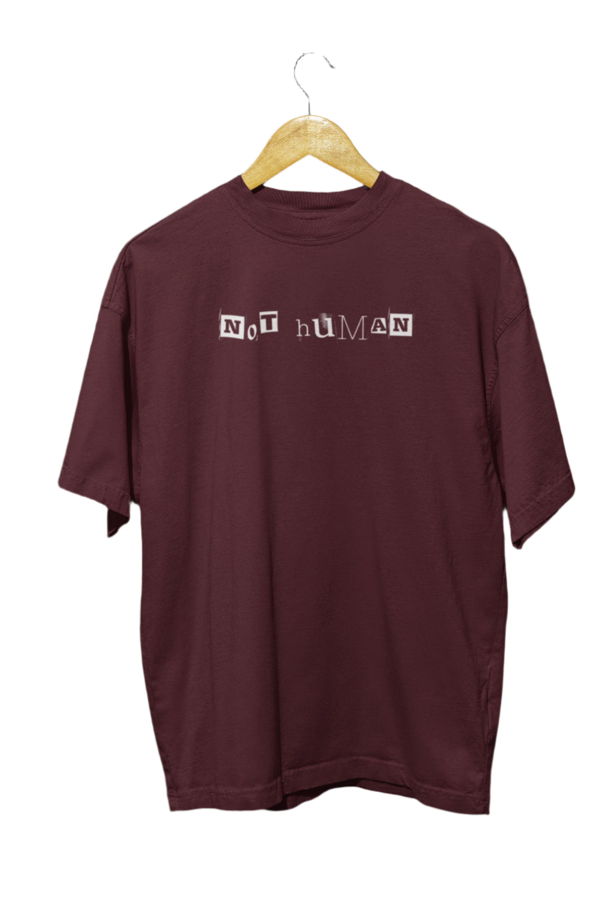 Not Human - Classic Oversized T-Shirt