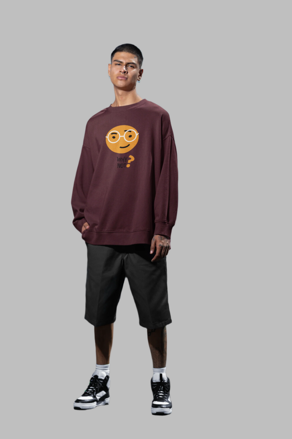 Why Not - Oversized Sweatshirt