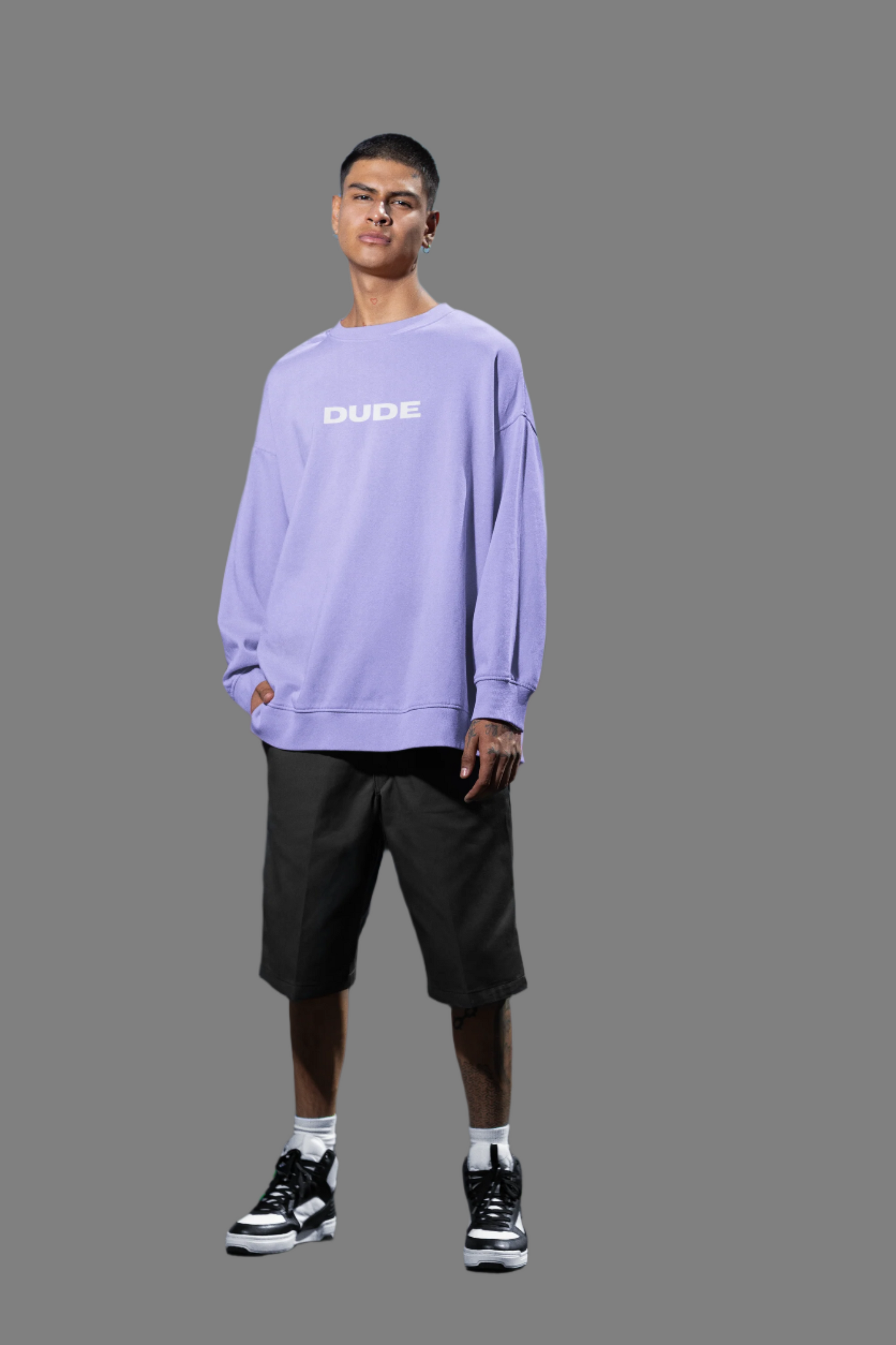 Dude - Oversized Sweatshirt
