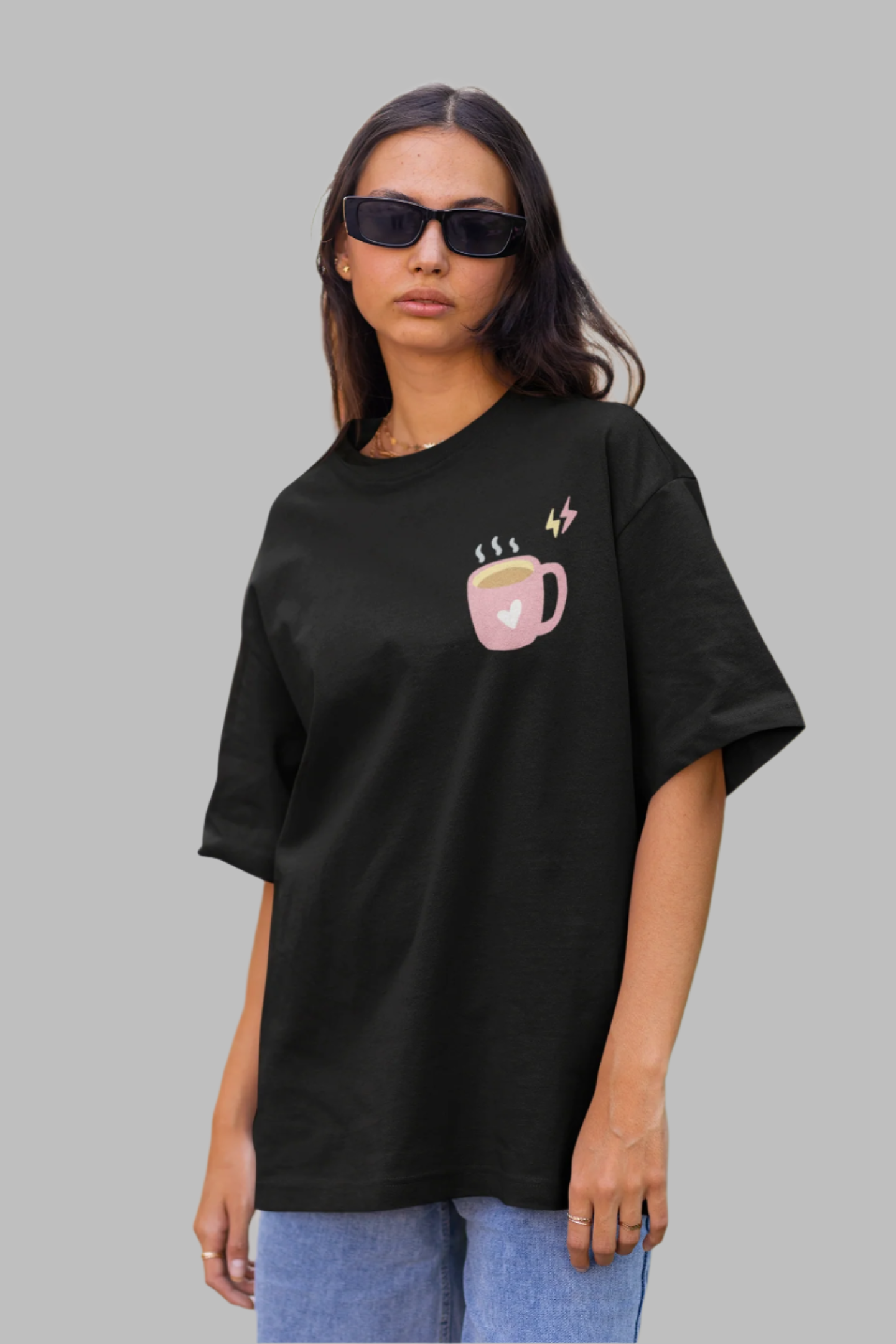 Coffee - Premium Oversized T-Shirt