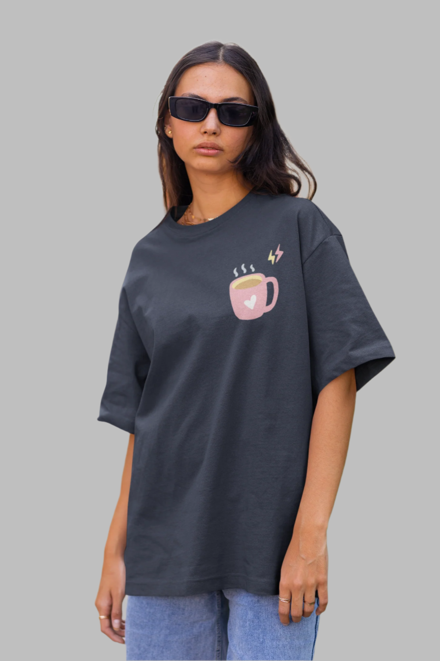 Coffee - Premium Oversized T-Shirt