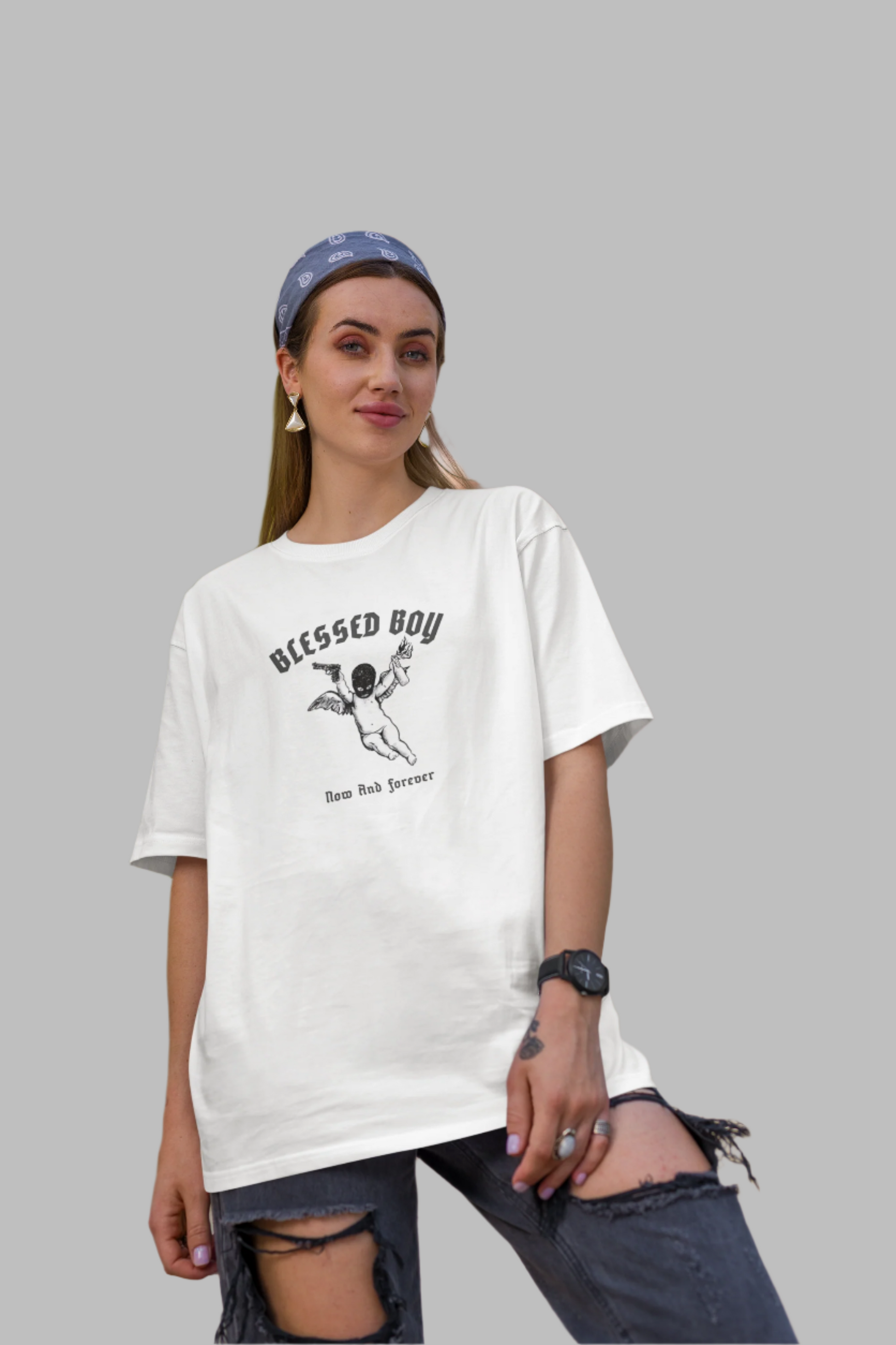 Blessed Boy - Classic Oversized T-Shirt