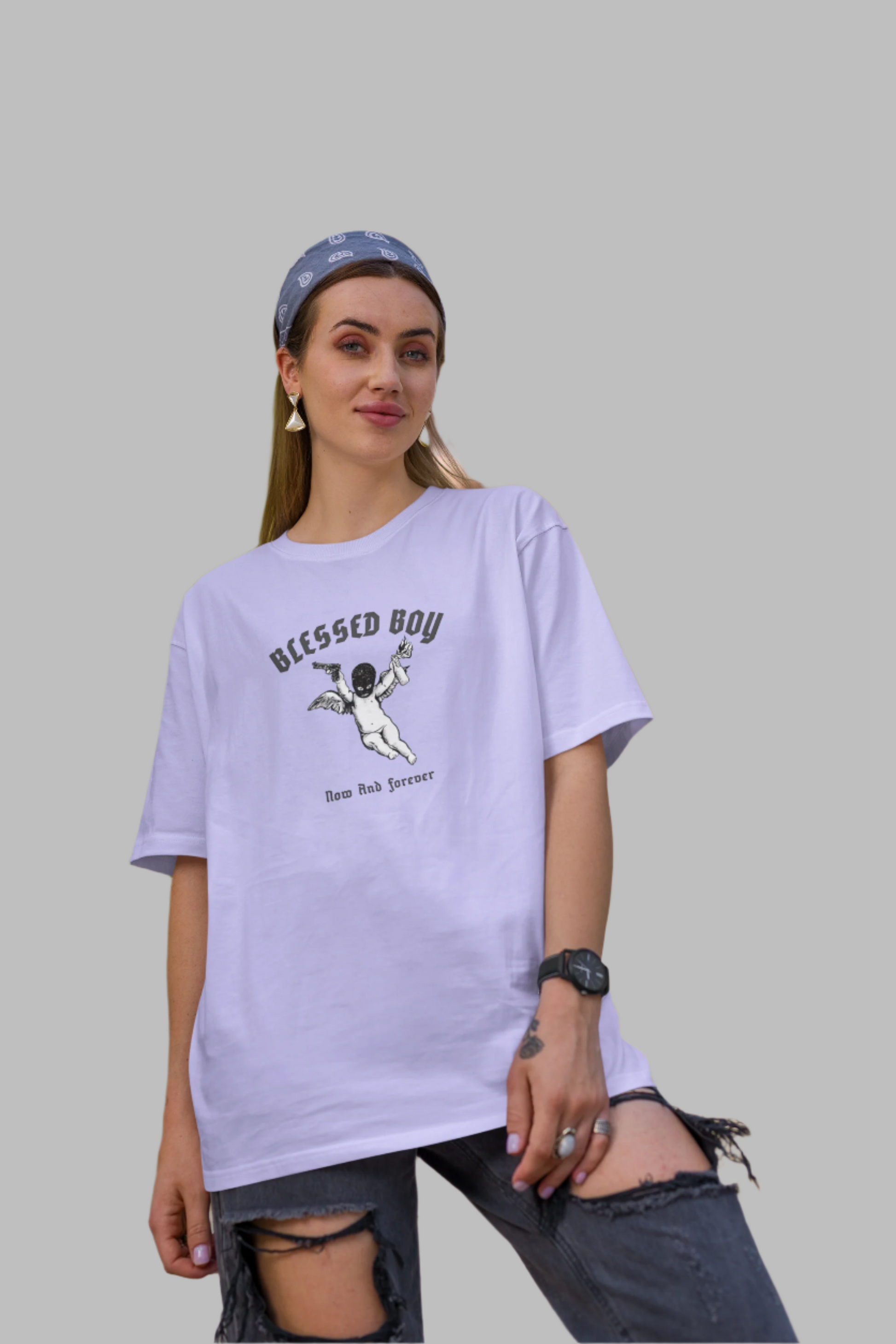 Blessed Boy - Classic Oversized T-Shirt