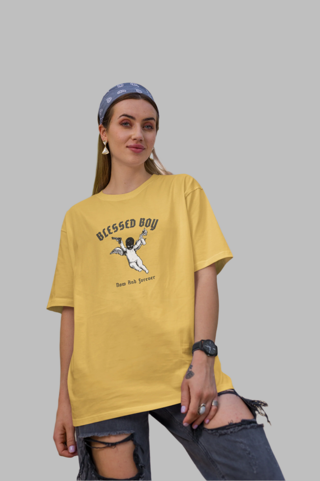 Blessed Boy - Classic Oversized T-Shirt