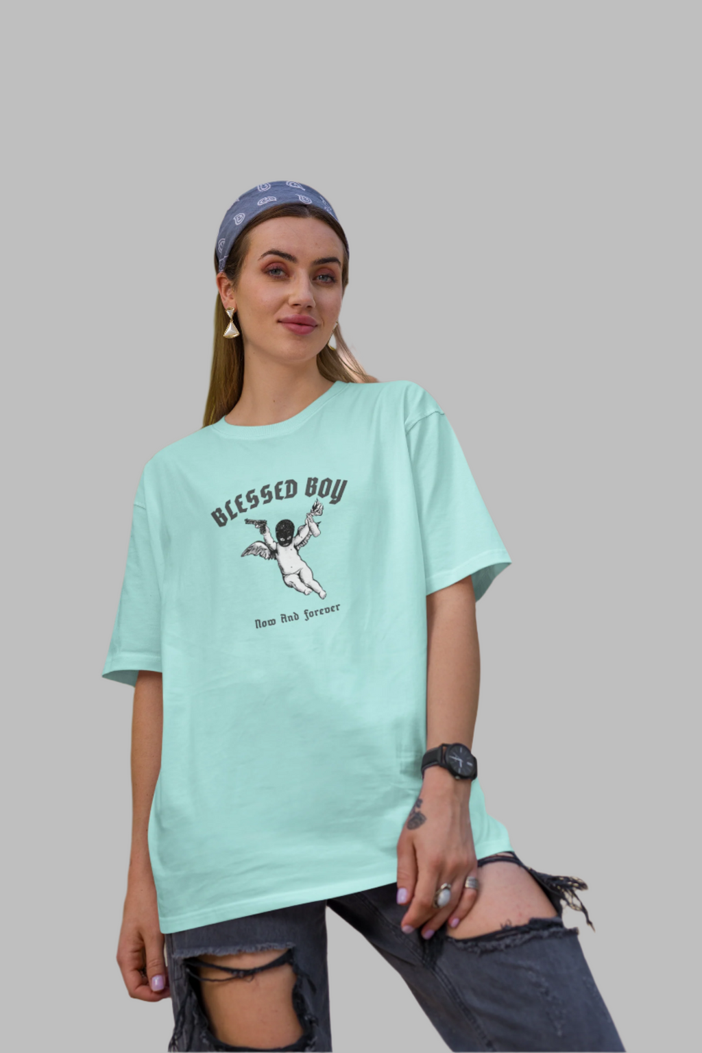 Blessed Boy - Classic Oversized T-Shirt