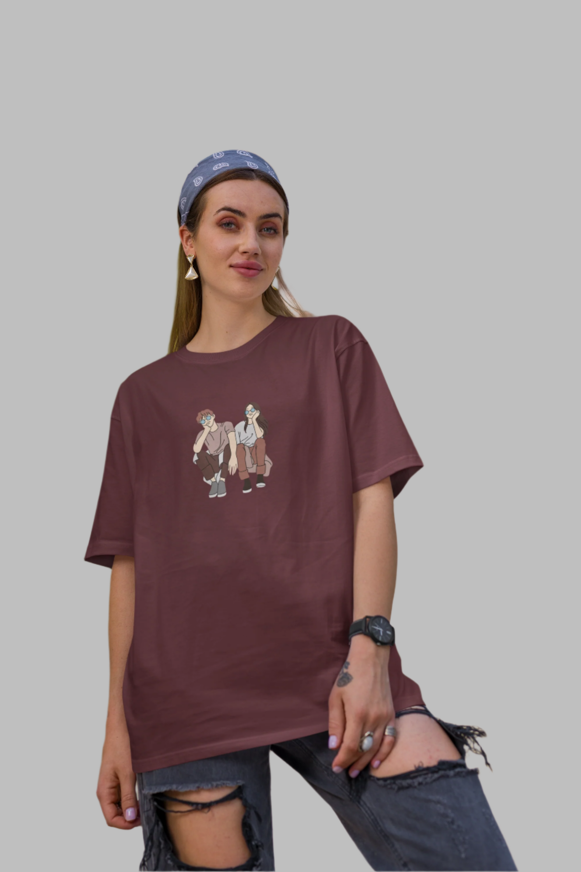 Couple - Classic Oversized T-Shirt