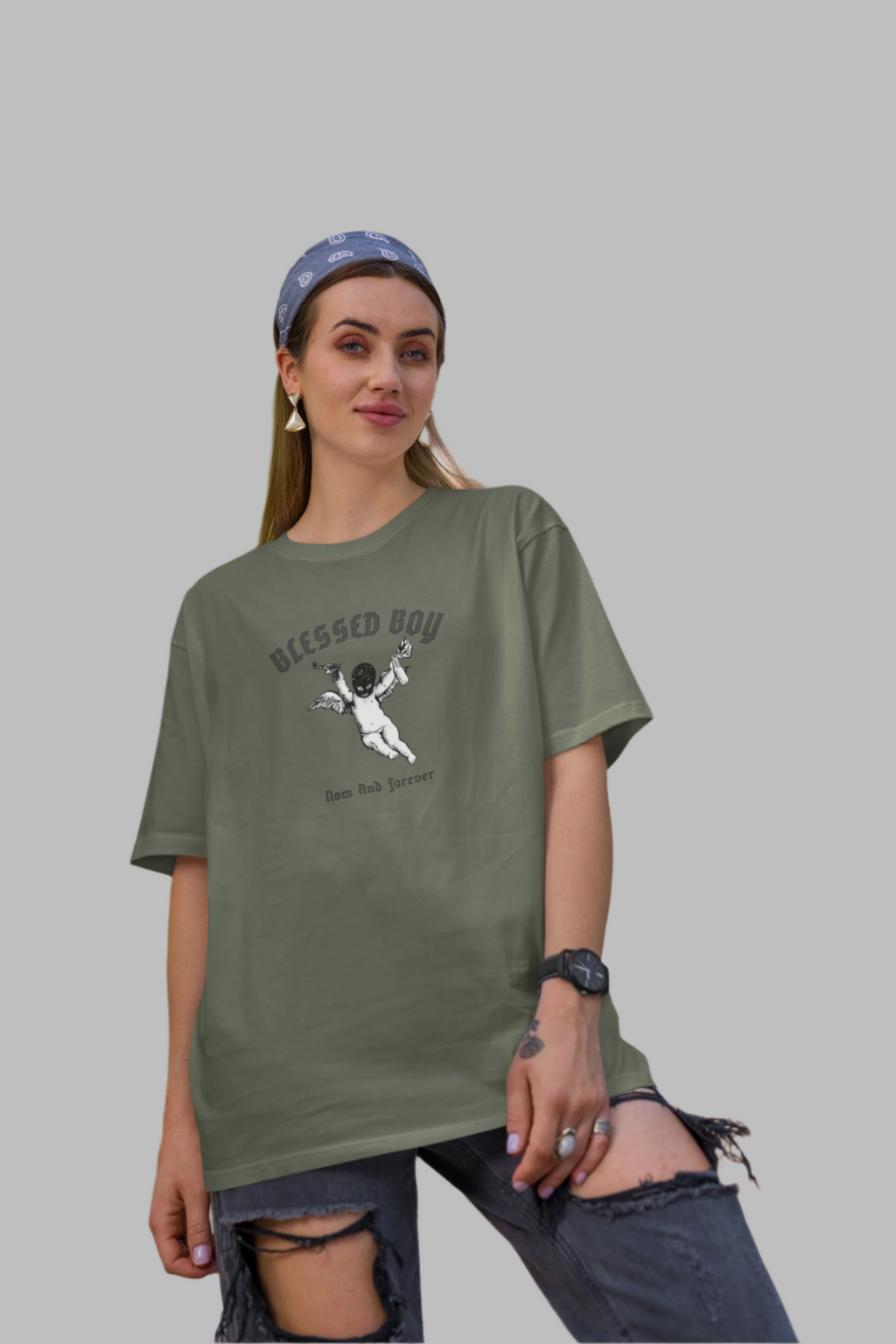 Blessed Boy - Classic Oversized T-Shirt