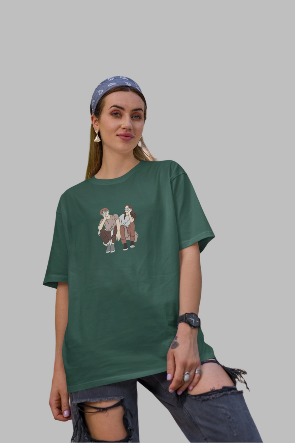 Couple - Classic Oversized T-Shirt