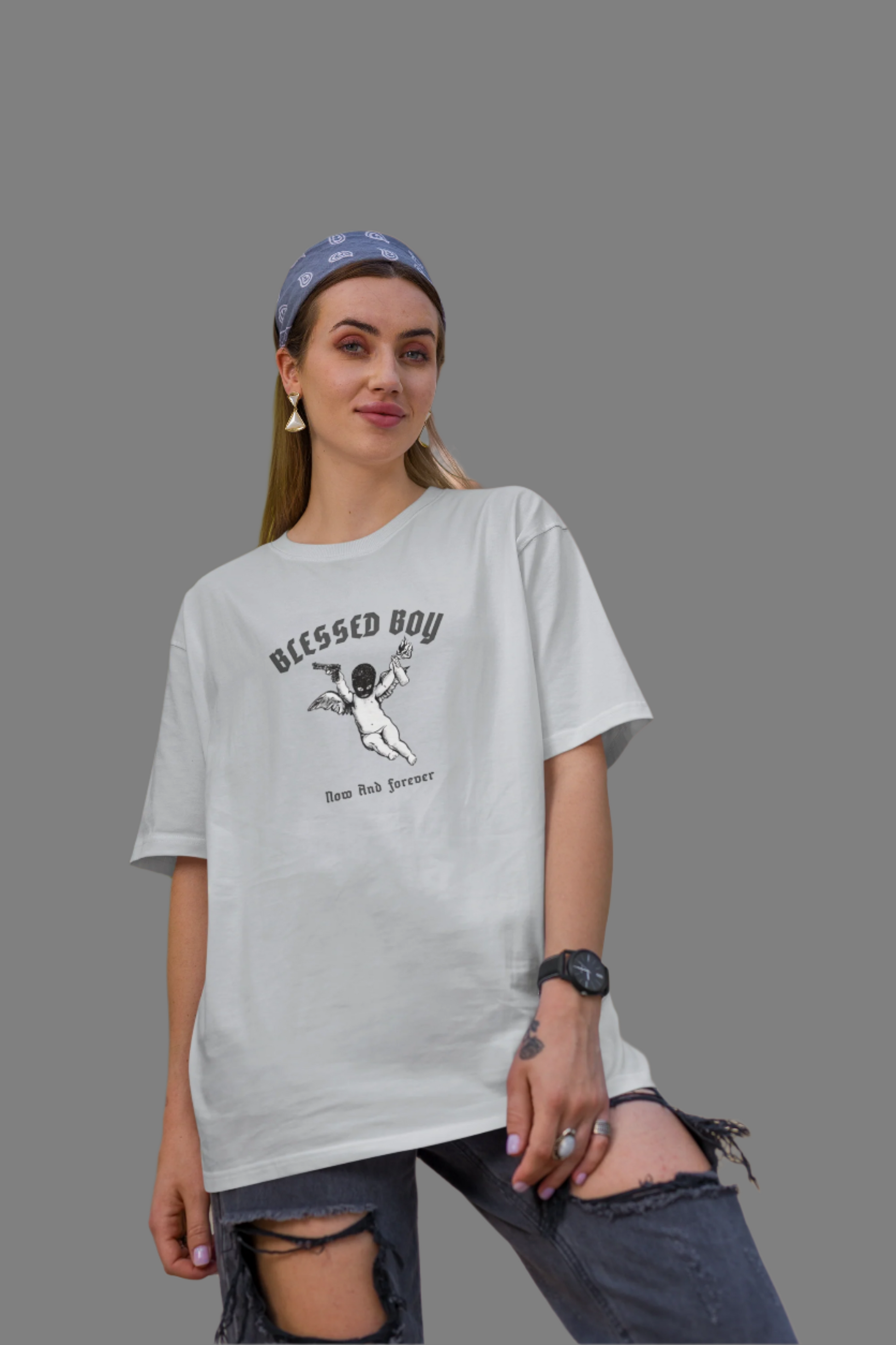 Blessed Boy - Classic Oversized T-Shirt