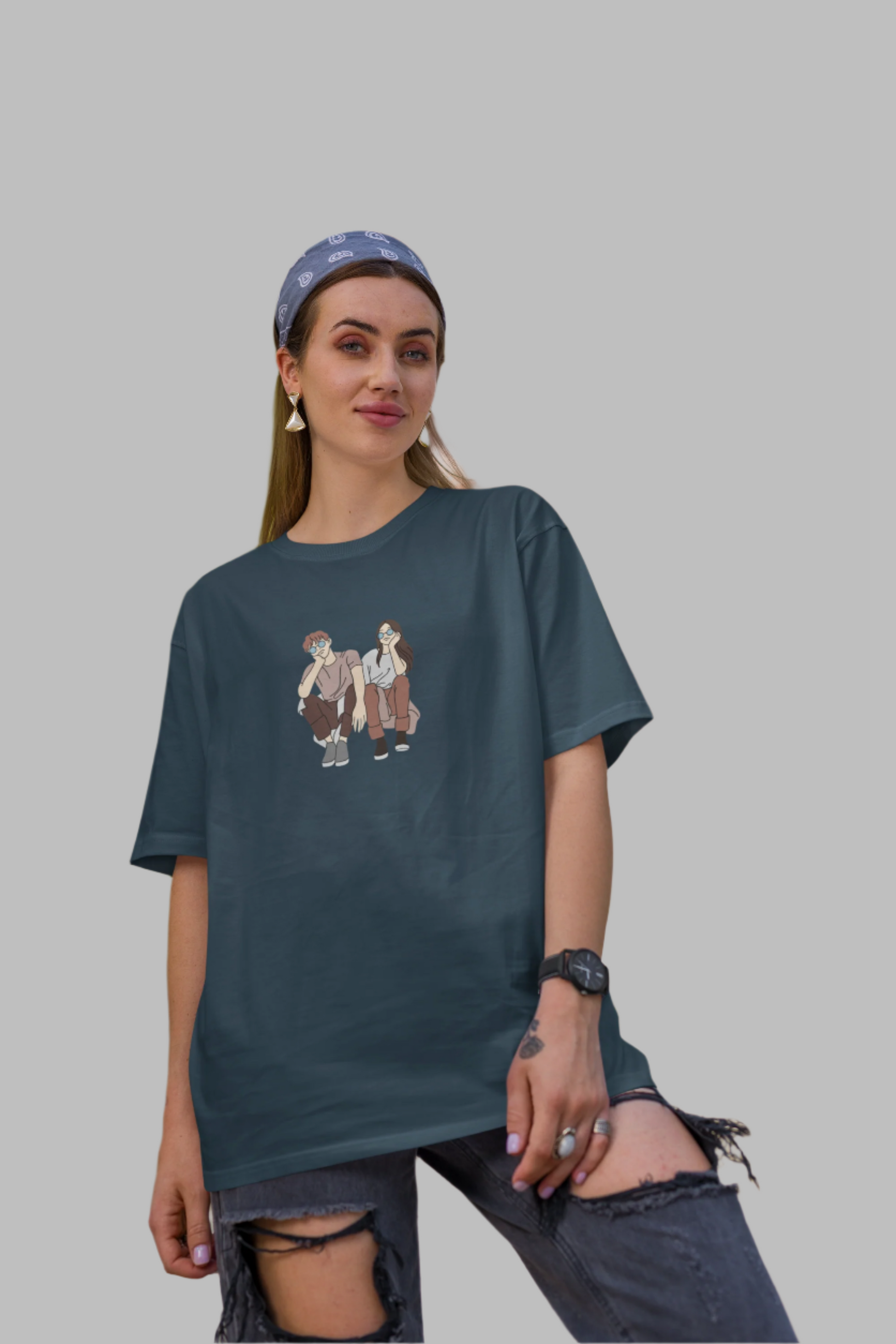 Couple - Classic Oversized T-Shirt