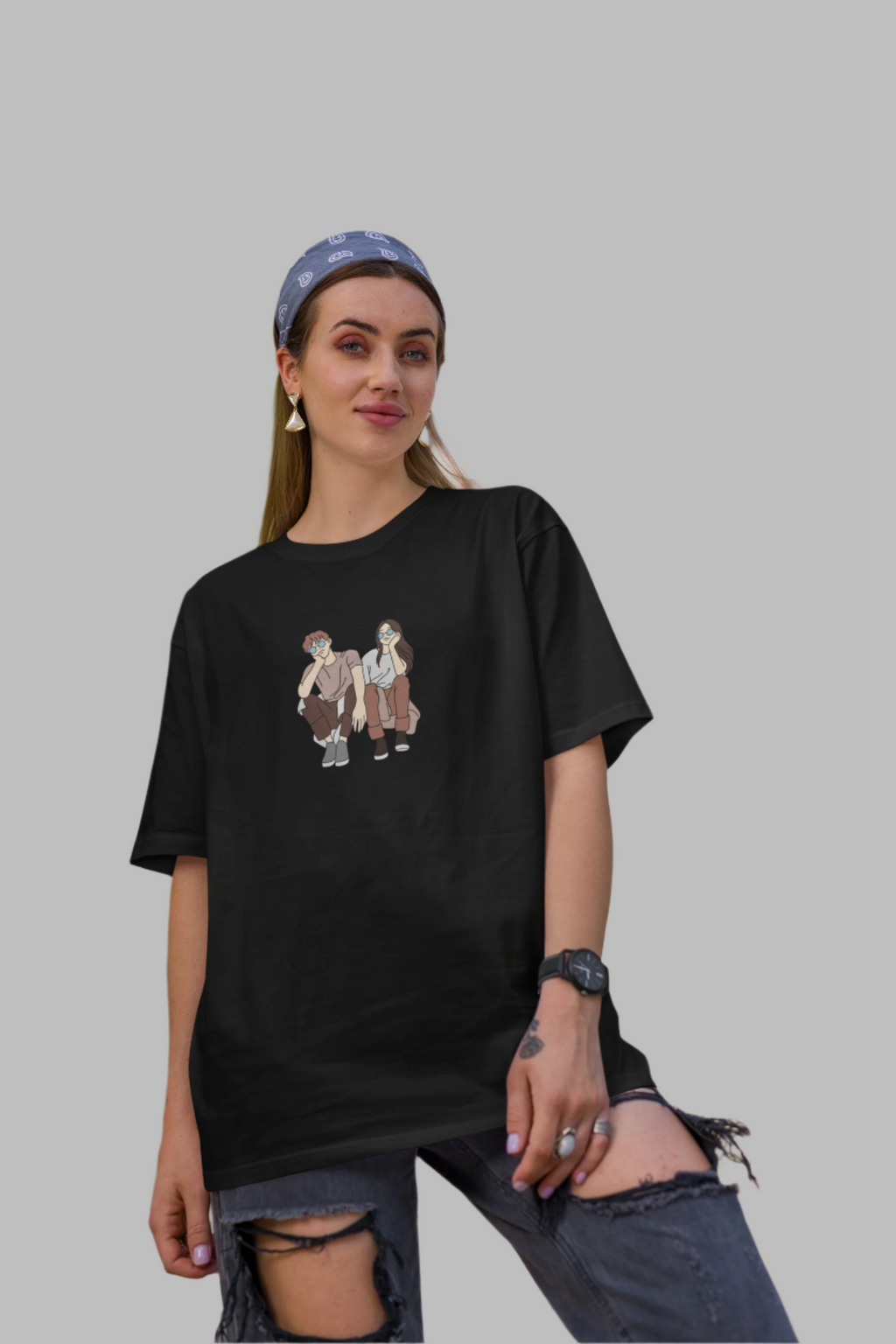 Couple - Classic Oversized T-Shirt