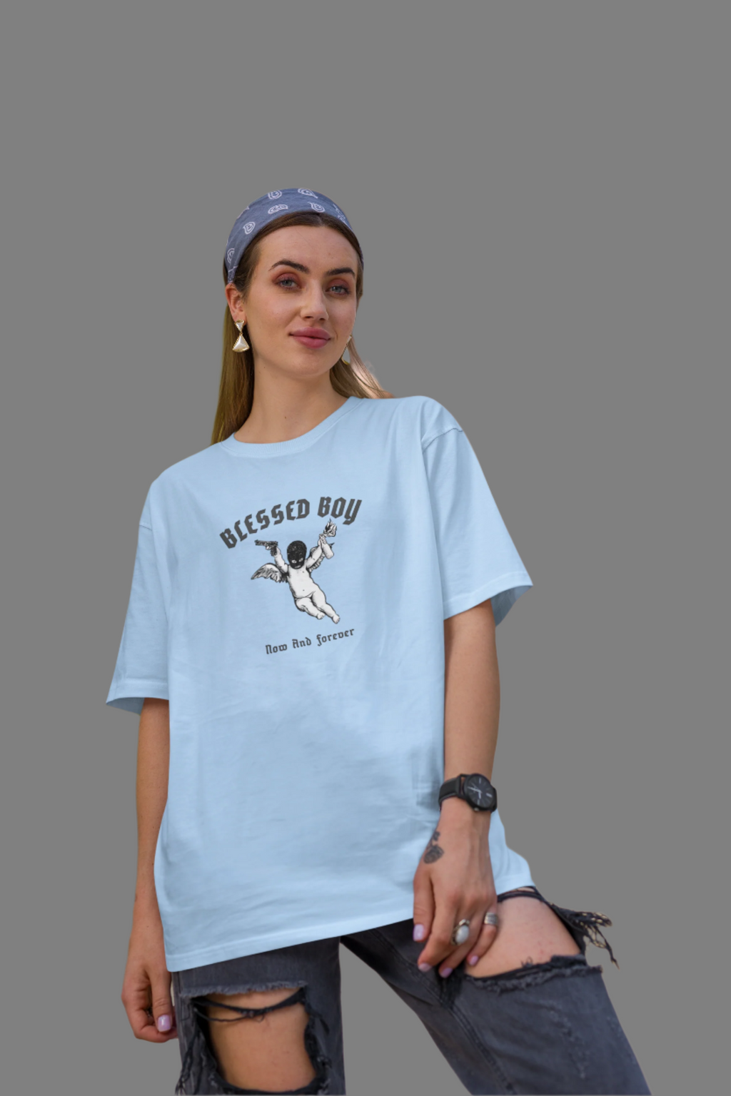 Blessed Boy - Classic Oversized T-Shirt