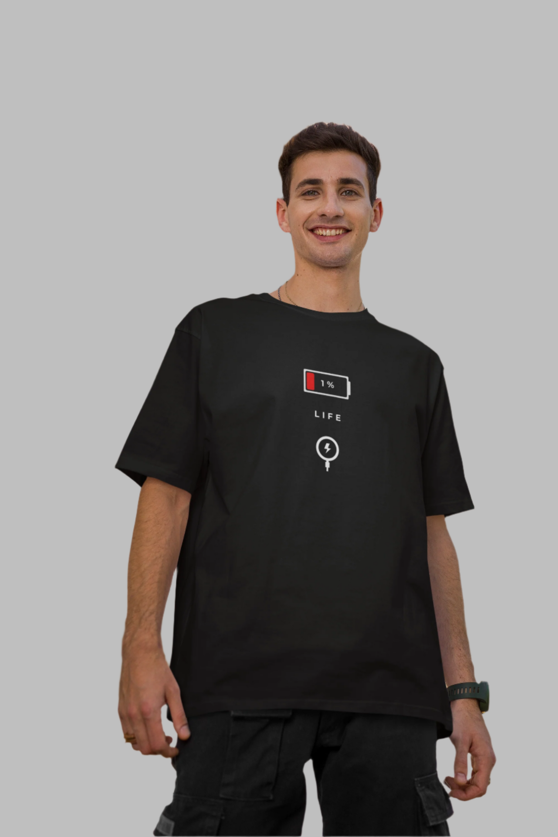 1% Life - Classic Oversized T-Shirt