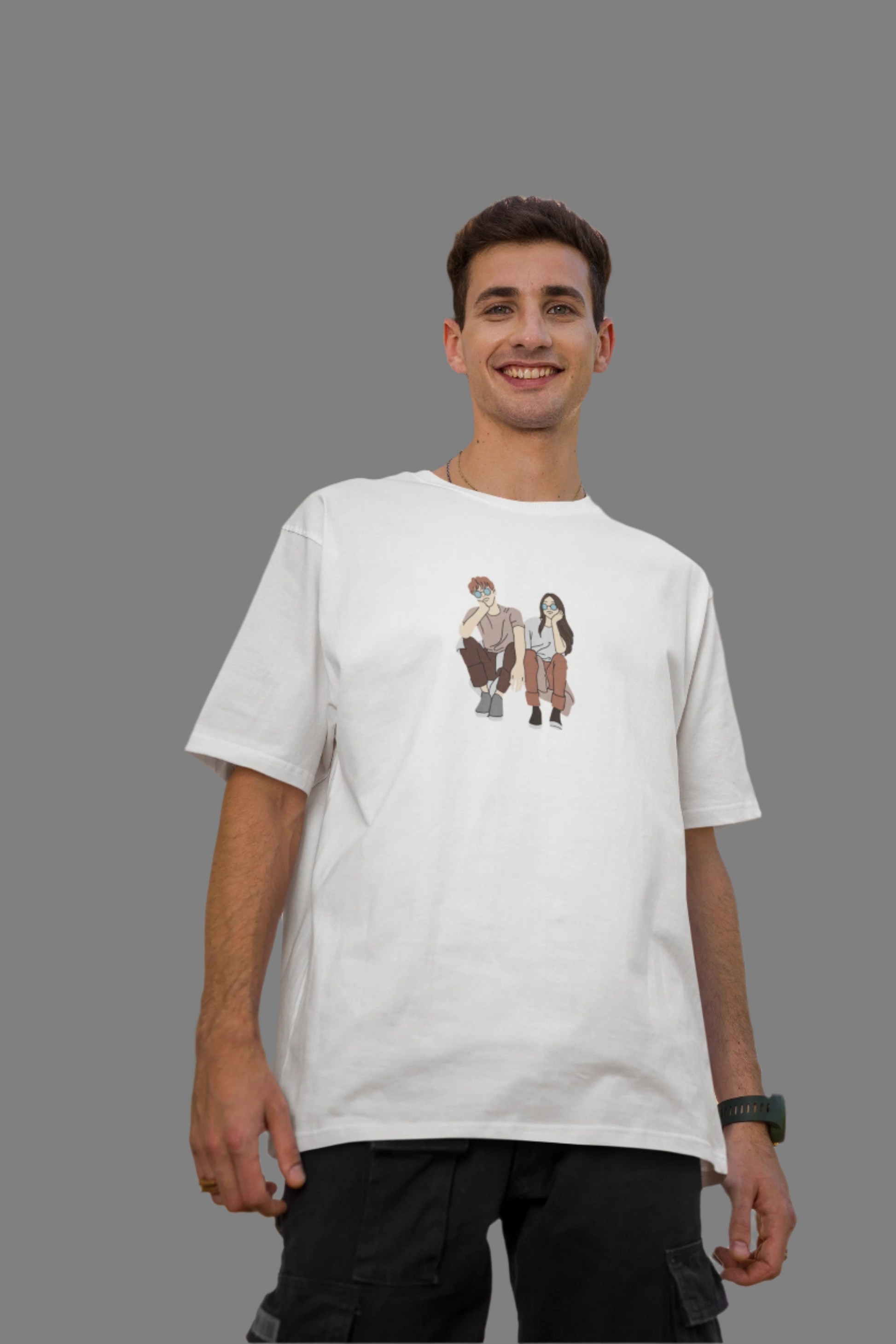 Couple - Classic Oversized T-Shirt