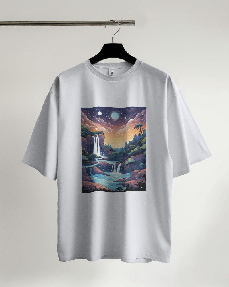 Waterfall Classic Oversized T-Shirt