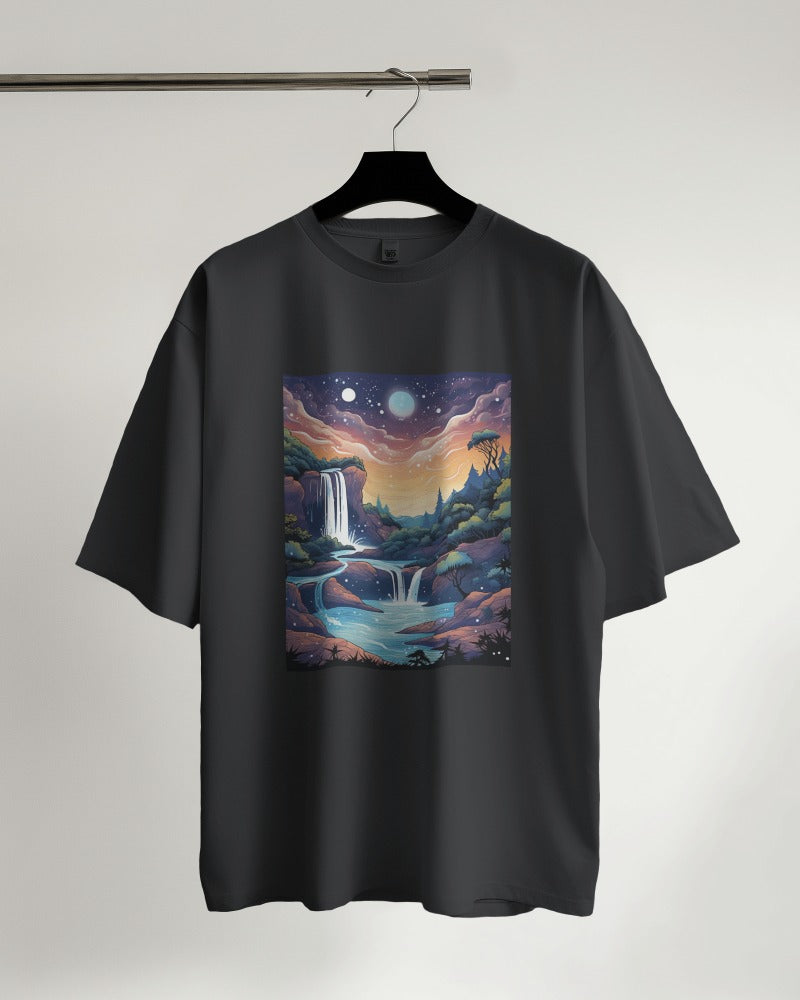 Waterfall Classic Oversized T-Shirt