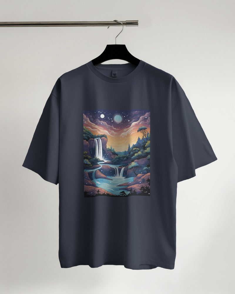 Waterfall Classic Oversized T-Shirt